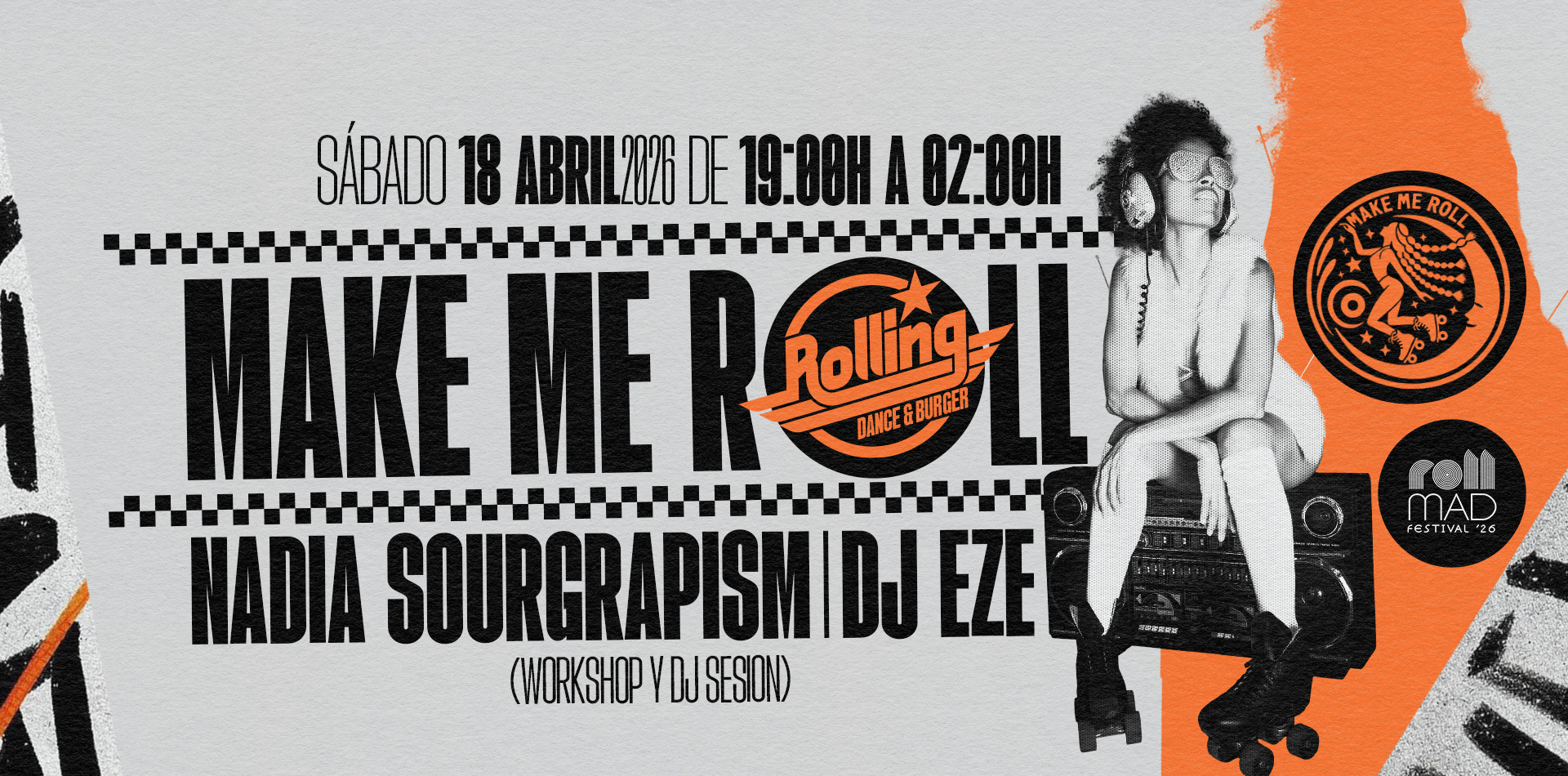 ENTRADAS MAKE ME ROLL